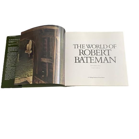 The Art of Robert Bateman Coffee Table Book Ramsay Derry 1985 Animal Wildlife - Picture 7 of 8